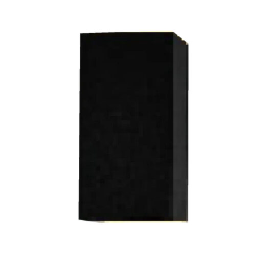 Luminario Arbotante 2*3W LED De Aluminio Terminado Color Negro