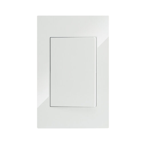 LÍNEA PREMIUM BLANCA PLACA APAGADOR DE 1 INTERRUPTOR