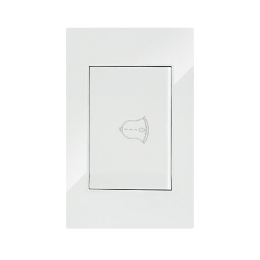 LÍNEA PREMIUM BLANCA PLACA CONTACTO TIMBRE